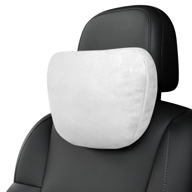 Car Headrest + Lumbar Support Set, 100% DuPont Bio-Fleece Filling