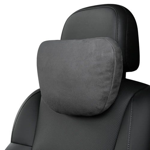 Car Headrest + Lumbar Support Set, 100% DuPont Bio-Fleece Filling