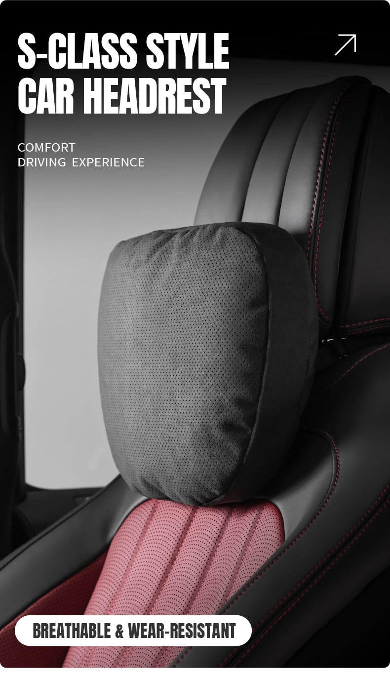Ergonomic Car Headrest Neck Support Pillow Universal for Car SUV Office Chair
